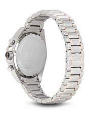 Hugo Boss Driver Sport Chronograph Grey Dial Two Tone Steel Strap Watch for Men - 1513094