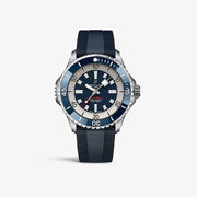 Breitling Superocean Automatic 46 Blue Dial Blue Rubber Strap Watch for Men - A17378E71C1S1