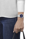 Tissot PRX Blue Dial Silver Steel Strap Watch For Men - T137.210.11.041.00