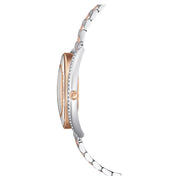 Swarovski Crystalline Aura White Dial Two Tone Mesh Strap Watch for Women - 5644075