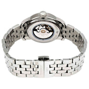 Tissot Le Locle Automatic Diamonds Mother of Pearl Dial Silver Steel Strap Watch For Women - T006.207.11.116.00