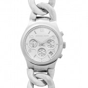 Michael Kors Runway Twist Silver Dial Silver Steel Strap Watch for Women - MK3149