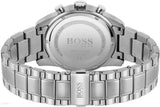 Hugo Boss Skymaster Chronograph Blue Dial Silver Steel Strap Watch for Men - 1513784