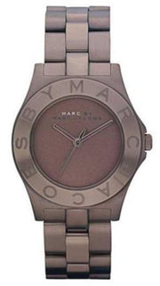 Marc Jacobs Amy Brown Dial Brown Steel Strap Watch for Women - MBM3128