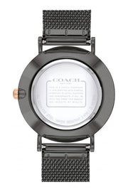 Coach Perry Grey Dial Grey Mesh Bracelet Watch for Women - 14503127