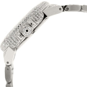 Michael Kors Camille Crystal Pave Dial Silver Steel Strap Watch for Women - MK5869