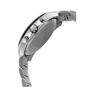 Hugo Boss Distinct Chronograph Black Dial Silver Steel Strap Watch for Men - 1513857