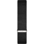 Daniel Wellington Classic Petite Cornwall White Dial Black NATO Strap Watch For Women - DW00100254