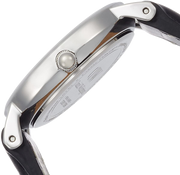 Daniel Wellington Classy Sheffield White Dial Black Leather Strap Watch For Women - DW00100068