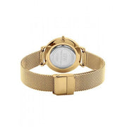 Daniel Wellington Classic Petite Evergold White Dial Gold Mesh Bracelet Watch For Women - DW00100346