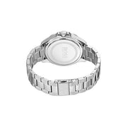 Hugo Boss Premiere Chronograph Silver Dial Silver Steel Strap Watch for Women - 1502442