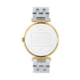 Coach Park Silver Dial Two Tone Steel Strap Watch for Women - 14503645