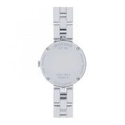 Movado Sapphire Diamonds Silver Dial Silver Steel Strap Watch For Women - 606814