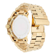 Michael Kors Runway Gold Dial Gold Steel Strap  Watch for Men - MK8077