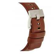 Diesel SBA Dual Time Black Dial Brown Leather Strap Watch For Men - DZ7264