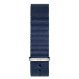 Daniel Wellington Classic Bayswater White Dial Blue NATO Strap Watch For Women - DW00100280