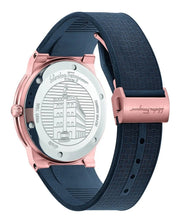 Salvatore Ferragamo Sapphire Black Dial Black Silicone Strap Watch for Men - SFHP00420