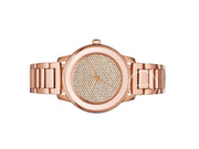 Michael Kors Kinley Rose Gold Dial Rose Gold Steel Strap Watch for Women - MK6210