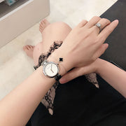 Gucci Diamantissima Quartz White Dial Silver Steel Strap Watch For Women - YA141402