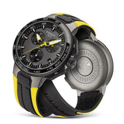 Tissot T Bike Cycling Tour de France Black Dial Two Tone Rubber Strap Watch For Men - T111.417.37.441.00