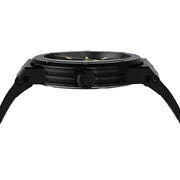 Salvatore Ferragamo F-80 Classic Black Dial Black Rubber Strap Watch for Men - SFHY01622