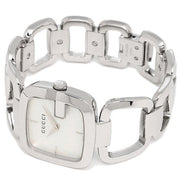 Gucci G-Class Mother of Pearl Dial Silver Steel Strap Watch For Women - YA125404