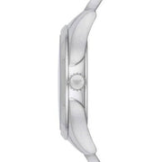 Emporio Armani Valeria Quartz Mother of Pearl Dial Silver Steel Strap Watch For Women - AR11030
