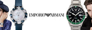 Emporio Armani Sea Explorer GMT Black Dial Silver Steel Strap Watch For Men - AR11589