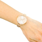 Marc Jacobs Sally Rose Gold Dial Rose Gold Steel Strap Watch for Women - MBM3364
