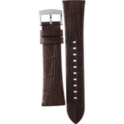 Emporio Armani Valente Chronograph Brown Dial Brown Leather Strap Watch For Men - AR1785
