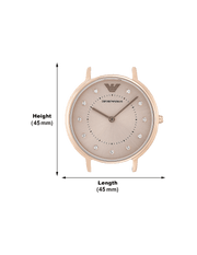 Emporio Armani Kappa Pink Dial Pink Mesh Bracelet Watch For Women - AR11129