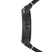Emporio Armani Luigi Quartz White Dial Black Rubber Strap Watch For Men - AR11136