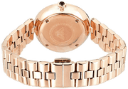 Emporio Armani Arianna Black Dial Rose Gold Stainless Steel Watch For Women - AR11197