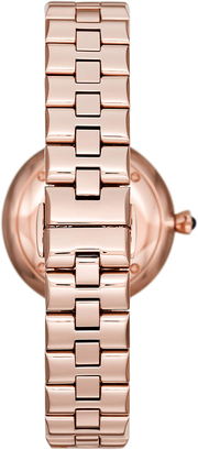 Emporio Armani Arianna Quartz Grey Dial Rose Gold Steel Strap Watch For Women - AR11220