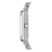 Emporio Armani Empire Mother of Pearl Dial Silver Steel Strap Watch For Women - AR11625