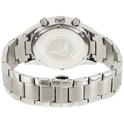 Emporio Armani Sportivo Chronograph Blue Dial Silver Steel Strap Watch For Men - AR5860