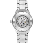 Emporio Armani Meccanico Automatic Blue Dial Silver Steel Strap Watch For Men - AR60052