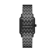 Emporio Armani Meccanico Black Dial Black Steel Strap Watch For Men - AR60058