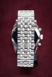 Emporio Armani Sportivo Chronograph Blue Dial Silver Steel Strap Watch For Men - AR6072