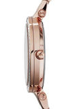 Michael Kors Darci Rose Gold Dial Rose Gold Steel Strap Watch for Women - MK3431