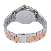 Maserati Tradizione Blue Dial Two Tone Steel Strap Watch For Men - R8853125001