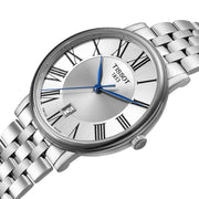 Tissot Carson Premium Silver Dial Silver Steel Strap Watch For Men - T122.410.11.033.00