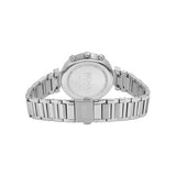 Hugo Boss Flawless Chronograph Silver Dial Silver Steel Strap Watch for Women - 1502530