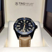 Tag Heuer Aquaracer Black Dial Watch for Men - WAY208C.FC6383