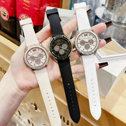 Michael Kors Quartz Black Dial Black Silicone Strap Watch For Women - MK6944