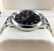Tissot T Classic Dream Black Dial Silver Steel Strap Watch for Men - T033.410.11.053.01