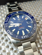 Tag Heuer Aquaracer Blue Dial Watch for Men - WAY211C.BA0928