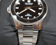 Tissot Seastar 1000 Black Dial Silver Steel Strap Watch For Men - T120.410.11.051.00