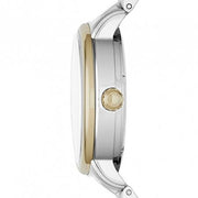 Marc Jacobs Fergus Silver Dial Two Tone Steel Strap Watch for Women - MBM8652