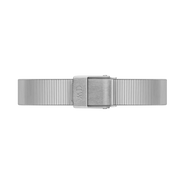 Daniel Wellington Quadro Studio White Dial Silver Mesh Bracelet Watch For Women - DW00100521